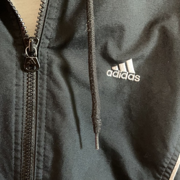 Vintage Adidas Hooded Zip Up Wind Breaker Jacket - Picture 3 of 6